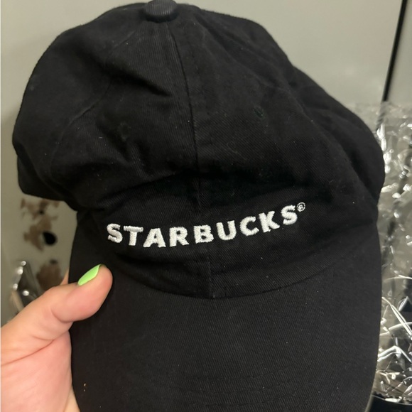 Starbucks hat used for Halloween at work one time no stains been boxed since - Picture 2 of 2